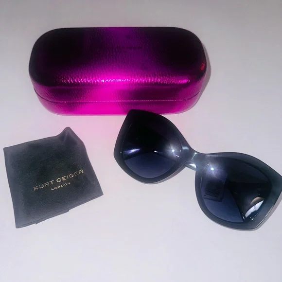 Polarized Eagle Motif Square Butterfly Sunglasses display picture 3